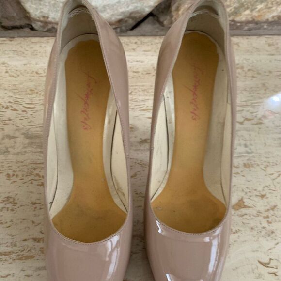 Brian atwood nude patent power pumps size 38.5 - Picture 4 of 13